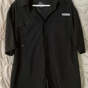 Realtree Black Fishing Shirt NWOT